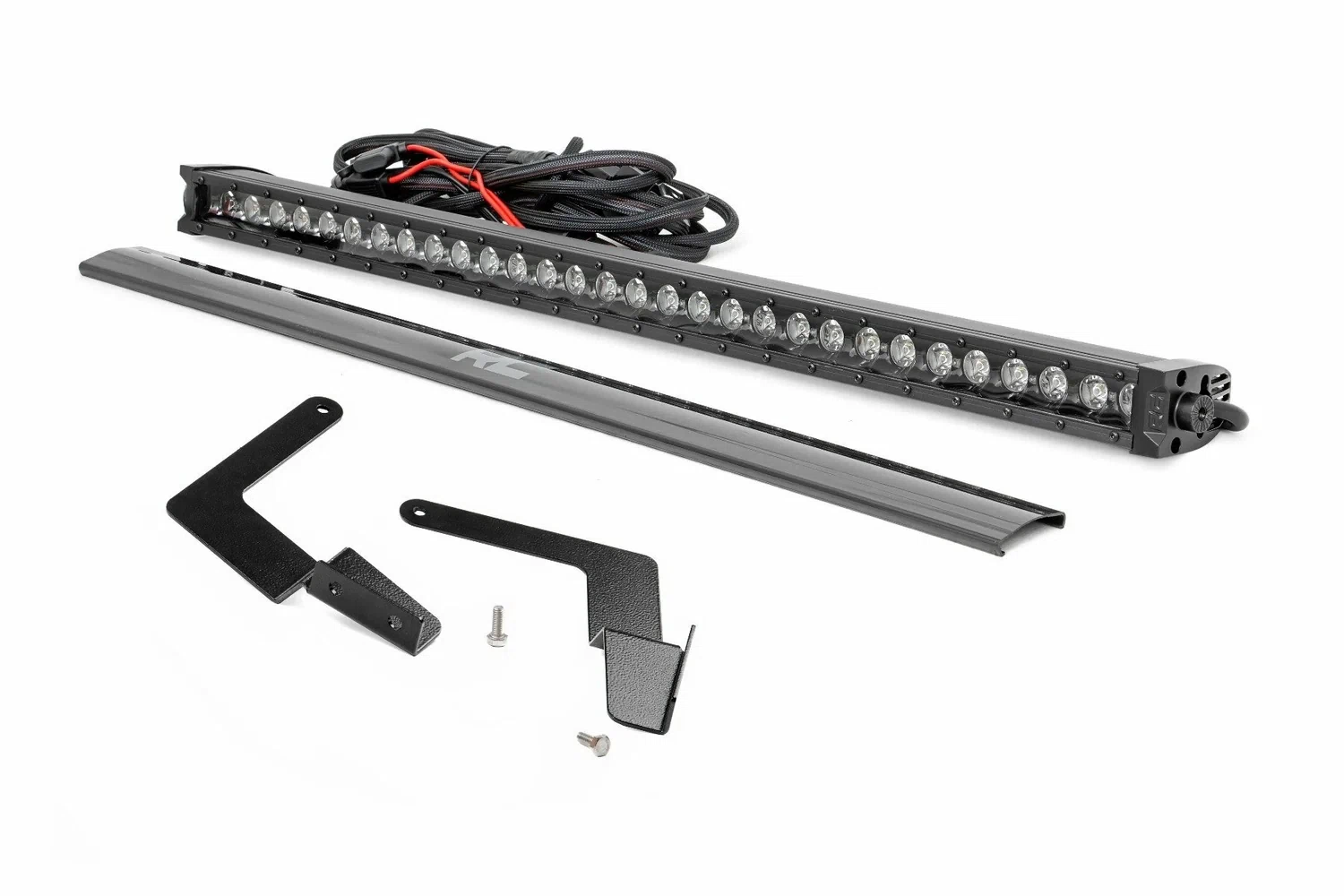 Fits Tacoma(16-23) LED Light Lower Grille Mount 30_ Black Single 70619BLDRL